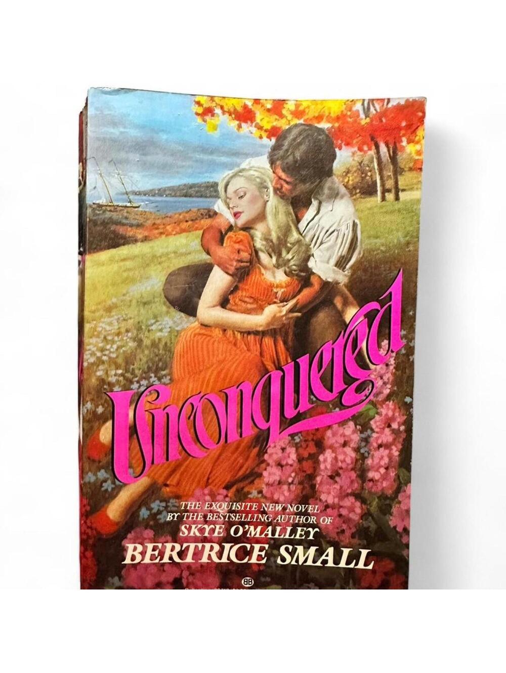 Unconquered by Bertrice Small Vintage 1982 First Edition Paperback Romance